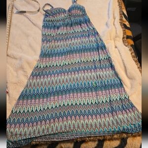 022126 No boundries size large. L/G (11-13) .long dress spaghetti straps. Box 22